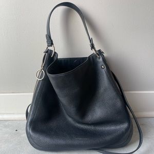 Rebecca Minkoff black zip hobo bag